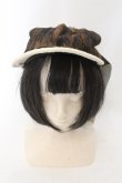 画像2: Vivienne Westwood / Hair Cap  ブラウン  O-24-12-15-072-ha-YM-OS (2)