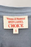 画像5: Vivienne Westwood / CHOICE単色オーブ刺繍カットソー 3 ブルーグレイ  O-24-12-15-011-to-YM-OS (5)