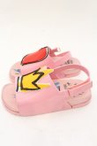 画像2: Vivienne Westwood×Melissa / MINI BEACH SLIDE サンダル（Kids) 15.5cm ピンク  O-24-11-17-069-sh-YM-OS (2)