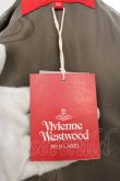 画像5: Vivienne Westwood / タータンチェックツィードロングコート 02 ブルータータン  O-24-11-24-020-co-YM-OS (5)