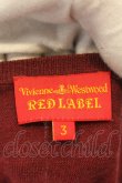 画像5: Vivienne Westwood / 単色オーブ刺繍カーディガン 3 ワイン  O-24-11-24-024-to-YM-OS (5)