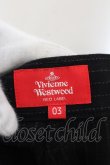 画像5: Vivienne Westwood / コットンストライプパンツ 03 ブラック  O-24-11-24-038-pa-YM-OS (5)