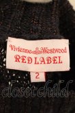 画像5: Vivienne Westwood / グリッター編ミ込ミリネンサルエルパンツ 2 ネイビーｘピンクゴールド  O-24-11-24-040-pa-YM-OS (5)