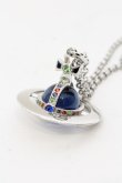 画像2: Vivienne Westwood / SMALL ORB PENDANT　Exclusive Edition  ダークインディゴ  O-24-11-24-046-ac-YM-OS (2)