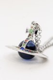 画像3: Vivienne Westwood / SMALL ORB PENDANT　Exclusive Edition  ダークインディゴ  O-24-11-24-046-ac-YM-OS (3)