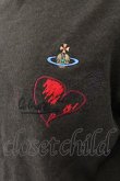 画像2: Vivienne Westwood / WING HEART 刺繍ニットソー L カーキ  O-24-12-22-041-to-YM-OS (2)