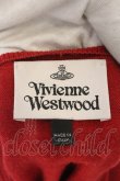 画像4: Vivienne Westwood / カラーオーブ刺繍カーディガン M レッド  O-24-12-22-017-to-YM-OS (4)