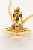 画像3: ヴィヴィアンウエストウッド 中古 / 旧small orb pendant  ゴールド  O-25-01-12-038-nl-YM-OS (3)