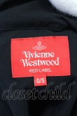 画像6: Vivienne Westwood / 半袖リボンオーバーシャツ O/S ブラック  O-25-01-12-014-bl-YM-OS (6)