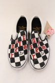 画像2: ヴィヴィアンウエストウッド 中古 / VANSコラボClassic Slip-On スニーカー 25.5cm ブラックｘホワイト  O-25-02-09-075-sh-YM-OS (2)