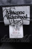 画像3: Vivienne Westwood MAN / ラメ織リデニムパンツ    44 黒  S-23-11-29-011-pa-AS-ZS (3)