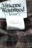 画像4: Vivienne Westwood MAN / チェックウールパンツ    44 ブラウン  S-24-01-18-025-pa-AS-ZS (4)