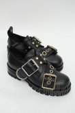 画像2: Vivienne Westwood / コンバットバックルブーツ 37 黒  S-24-03-03-034-sk-AS-ZS (2)