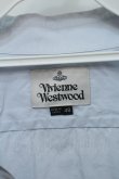 画像3: Vivienne Westwood //ボタンダウンシャツ 48 ライトブルー  S-24-03-31-037-bl-YM-ZS (3)