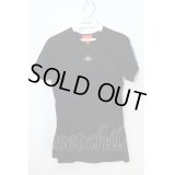 【USED】Vivienne Westwood / TS/カラーオーブ刺繍Tシャツ ヴィヴィアンウエストウッド ビビアン 黒 【中古】 S-24-05-01-037-ts-UT-ZS