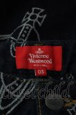 画像3: Vivienne Westwood / ORBジャカードデニム スリムパンツ  紺  S-24-05-29-065-pa-UT-ZS (3)