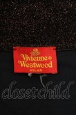 画像5: Vivienne Westwood / ラメニットトップス  黒ｘゴールド  S-24-06-26-043-to-AS-ZS (5)