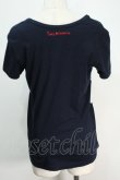 画像2: ANGLOMANIA / TS/オーブ刺繍ボーダーTシャツ XS 紺  S-24-06-26-046-ts-AS-ZS (2)