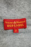 画像3: Vivienne Westwood / 転写切替カーディガン 2 グレー  S-24-06-26-050-to-AS-ZS (3)