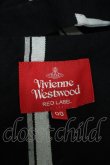 画像3: Vivienne Westwood / コットンリネンストライプパニエドレス 00 黒  S-24-06-26-054-op-AS-ZS (3)