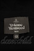 画像3: Vivienne Westwood MAN / カラーヴァーシティORBリラックス半袖Tシャツ  黒  S-24-06-26-034-ts-UT-ZS (3)