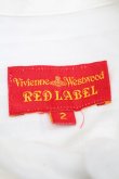 画像3: Vivienne Westwood / ストライプブラウス 2 白  S-24-07-31-036-bl-AS-ZS (3)