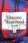 画像3: Vivienne Westwood MAN / /タータンチェックジャケット 46 赤ｘ青  S-24-07-31-040-to-AS-ZS (3)