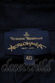 画像3: Vivienne Westwood //フリルカラーブラウス  クロ  S-24-09-01-043-bl-UT-ZS (3)