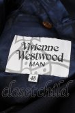 画像3: Vivienne Westwood MAN / /シングルジャケット 48 紺  S-24-09-01-047-jc-AS-ZS (3)