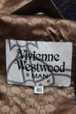 画像3: Vivienne Westwood / /チェックジャケット 46 紺  S-24-09-01-058-jc-AS-ZS (3)