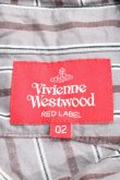 画像3: Vivienne Westwood / レジメンブラウス 2 グレー  S-24-09-01-031-bl-AS-ZS (3)