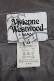 画像3: Vivienne Westwood MAN / オーブ刺繍デニムパンツ 44 グレー  S-24-10-30-053-pa-AS-ZS (3)