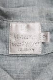 画像5: Vivienne Westwood / フリルパイピングブラウス 12 グレー  S-24-10-30-027-bl-AS-ZS (5)