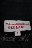 画像3: Vivienne Westwood / ストライプタイデザイン長袖シャツ 2 黒  S-24-12-15-053-bl-AS-ZS (3)