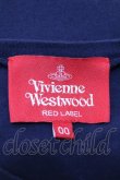 画像3: Vivienne Westwood / ORBバンダナプリント スクエアワンピース    00 紺  Y-23-10-25-047-op-SZ-ZY (3)