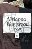 画像5: 【SALE】【20%OFF】Vivienne Westwood MAN / メルトンコート    44 紺  Y-23-10-25-053-co-SZ-ZY (5)