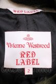 画像4: 【SALE】【15%OFF】Vivienne Westwood / ウール混Aラインコート    2 アイボリー×グリーン  Y-23-10-25-061-co-AS-ZY (4)