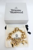 画像4: Vivienne Westwood / ＡＮＧＬＯチェーンブレスレット   - ゴールド Y-23-10-25-014-ac-SZ-ZH (4)