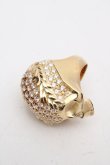 画像2: Vivienne Westwood / skull ring    S ゴールオ  Y-23-12-27-008-rg-SZ-ZY (2)