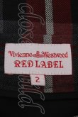 画像4: Vivienne Westwood / タータンチェック巻キスカート 2 グレー×レッド  Y-24-03-13-063-sk-SZ-ZY (4)