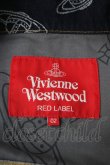 画像4: Vivienne Westwood / ORBジャカードデニム ビッグジャケット 02 青  Y-24-03-13-068-jc-SZ-ZY (4)