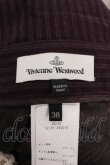 画像3: Vivienne Westwood //ストライプ変形スカート 38 エンジ  Y-24-05-29-049-sk-OD-ZY (3)