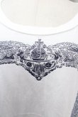 画像3: Vivienne Westwood / 額縁ハートTシャツ 2 白×シルバー  Y-24-06-30-028-ts-SZ-ZY (3)