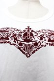 画像3: Vivienne Westwood / 額縁ハートTシャツ 2 白×赤  Y-24-06-30-029-ts-SZ-ZY (3)