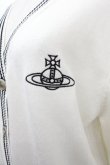 画像3: ANGLOMANIA / オーブ刺繍Vネックニット L ホワイト  Y-24-06-30-039-to-SZ-ZY (3)