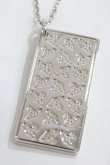 画像2: Vivienne Westwood / plaque pendant  シルバー  Y-24-07-14-008-nl-SZ-ZY (2)