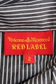 画像4: Vivienne Westwood //リボンタイストライプブラウス 2 黒  Y-24-07-14-017-bl-SZ-ZY (4)