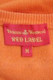 画像4: Vivienne Westwood / オーブ刺繍ラウンドネックニット M オレンジ  Y-24-09-11-028-to-SZ-ZY (4)