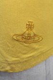 画像3: Vivienne Westwood / /オーブ刺繍Tシャツ 2 イエロー  Y-24-09-11-030-ts-SZ-ZY (3)