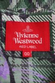 画像3: Vivienne Westwood / スプラッシュタータンオーブワンピース 00 緑  Y-24-09-11-035-op-SZ-ZY (3)